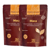 Organic Black Maca Gelatinized Powder - Pack x 2 – Peruvian Black Maca Powder – Kosher Certified