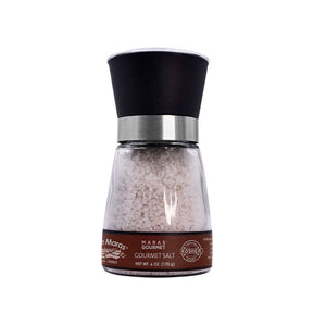 Peruvian Pink Salt Glass Grinder 6 oz – Coarse Grain Gourmet Mineral Spring Salt from Sacred Valley Peru