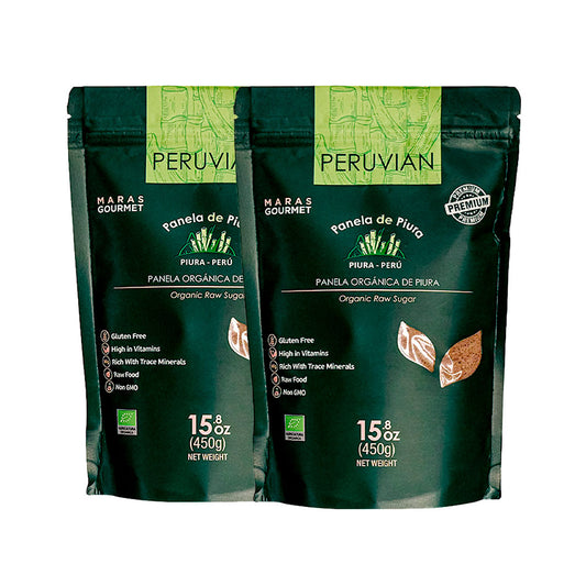 Peruvian Organic Raw Sugar - Pack x 2