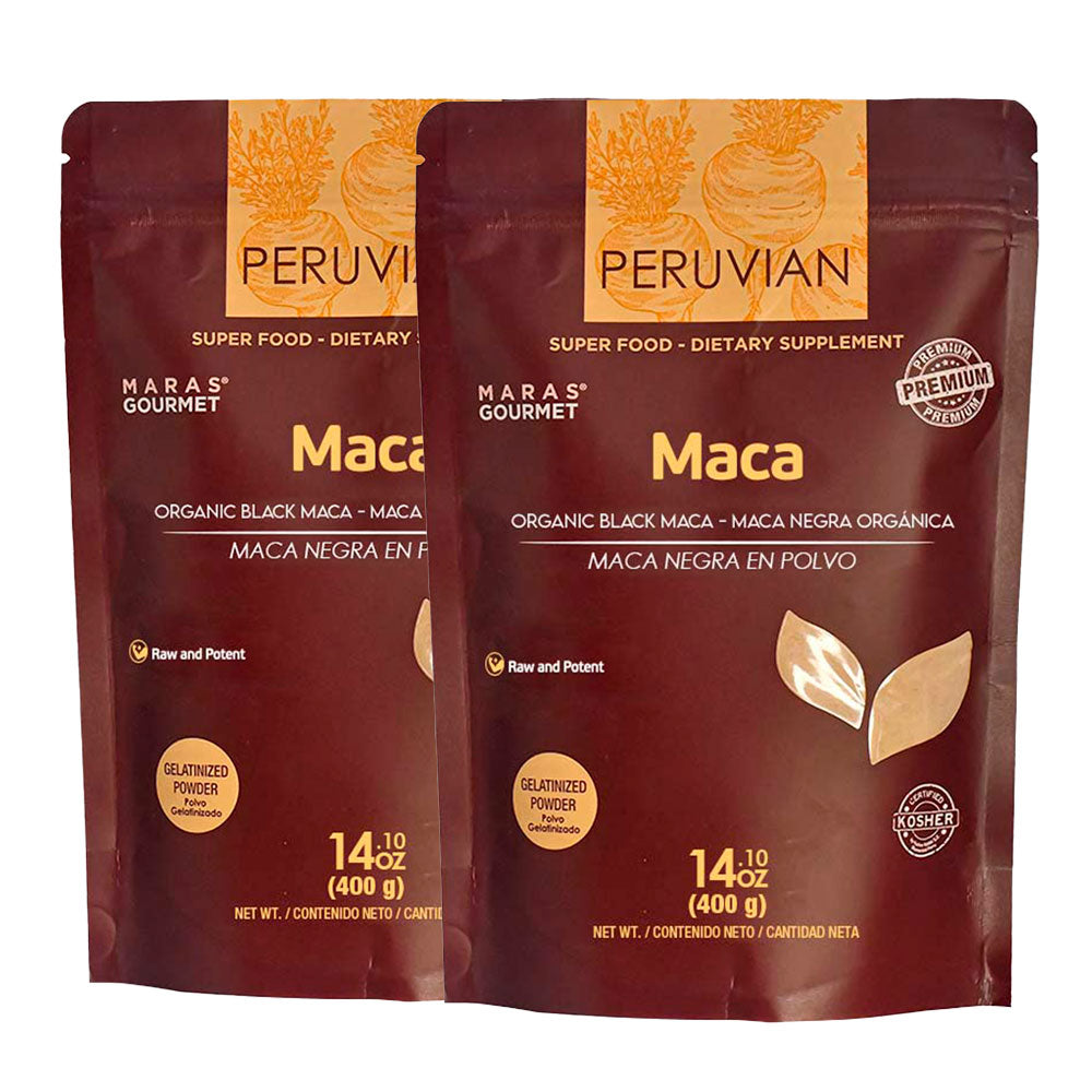 Peruvian Black Maca - Pack x 2