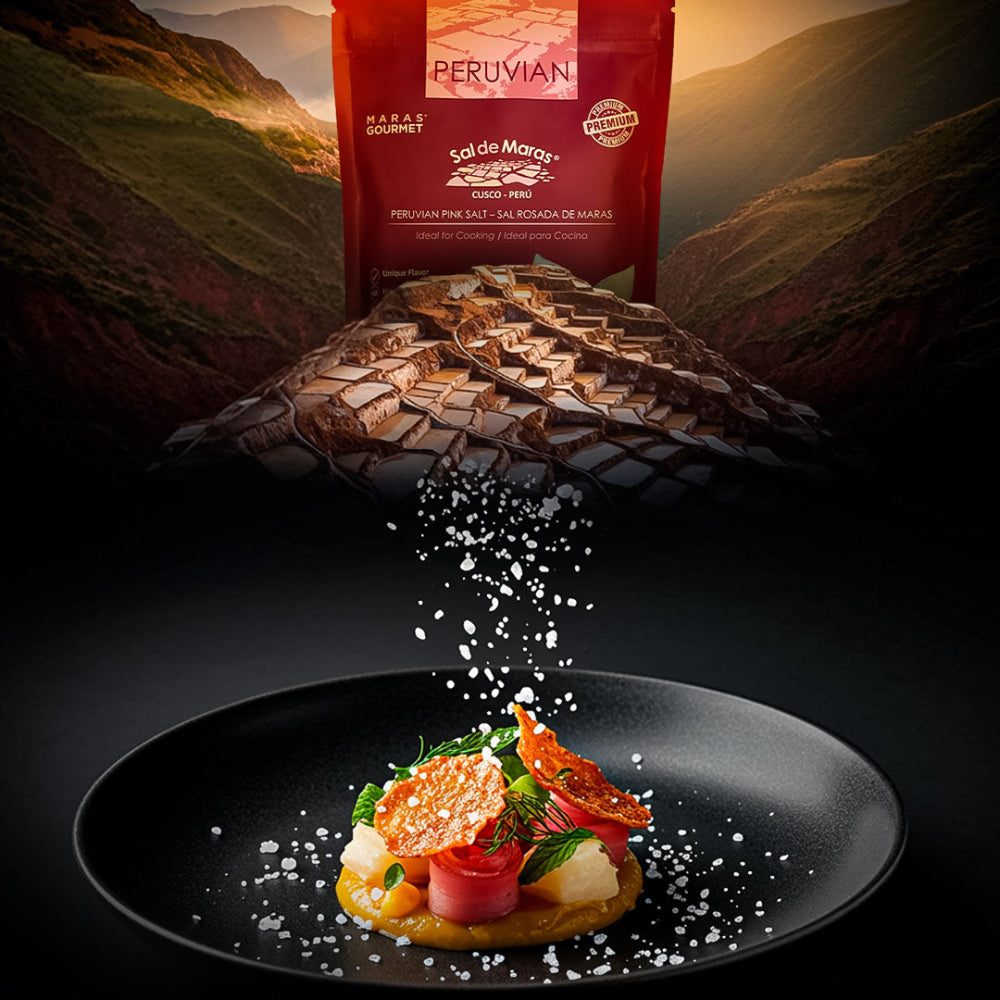 Peruvian Pink Salt Fine Grain Bag 21 oz – Gourmet Mineral Kitchen Spring Salt from Sacred Valley Peru